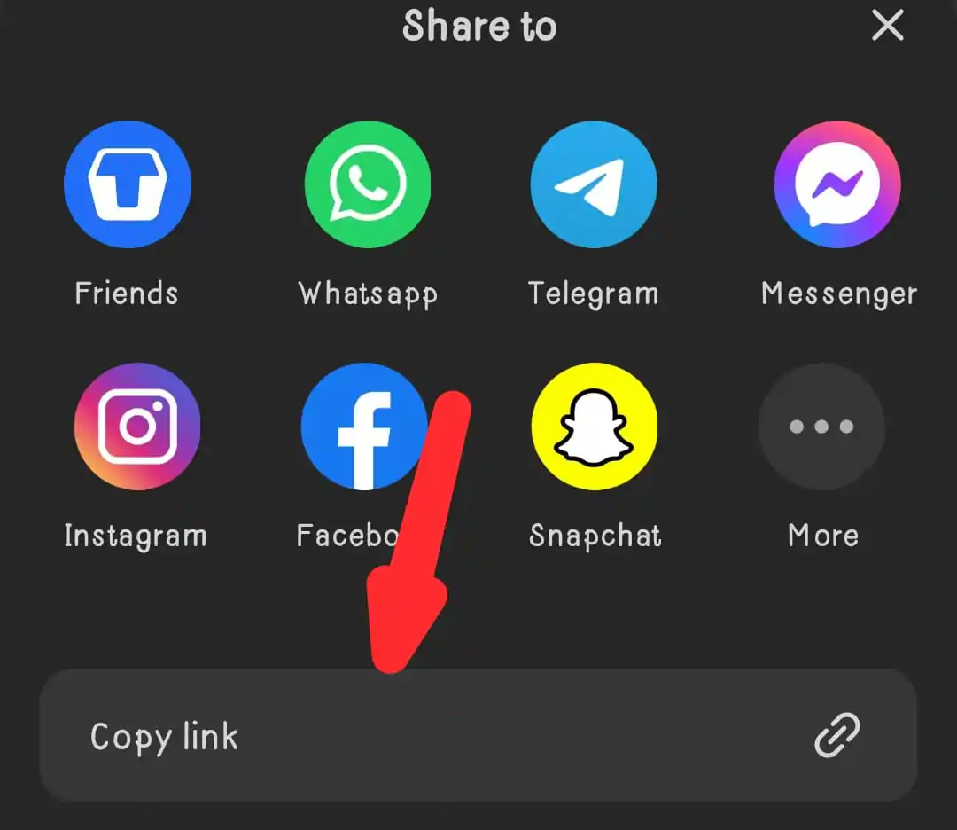 copy terabox video link